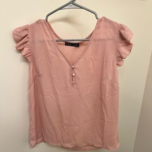 Pink Blouse. Size Medium.